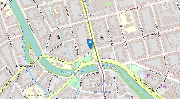 OpenStreetMaps Standort